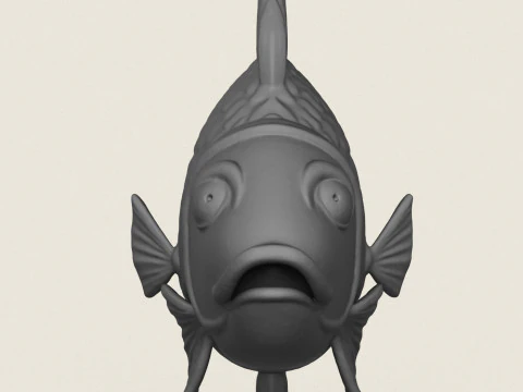 Peixe 10 Modelo de Impressão 3D