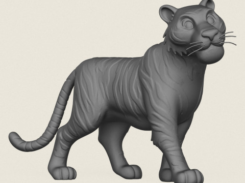 Tigre Modello di stampa 3D
