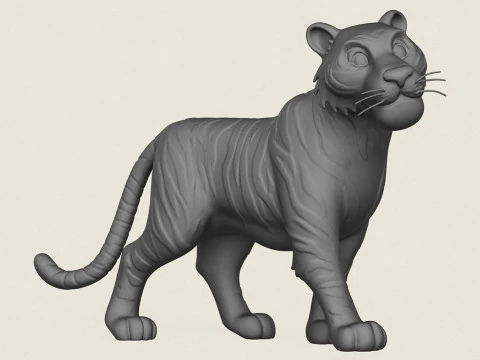 Tigre Modello di stampa 3D