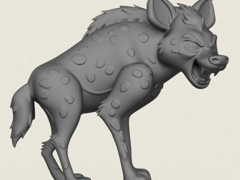 Hyena 3D Print Model