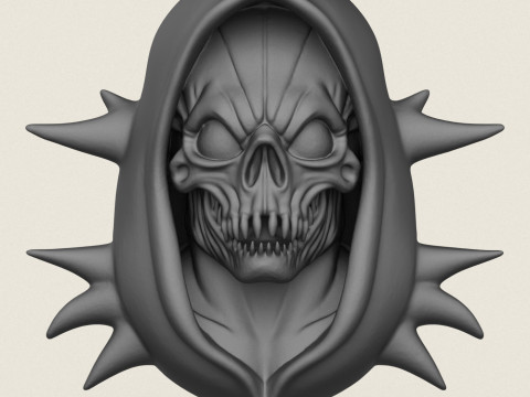 Teschio dell'orrore Modello di stampa 3D