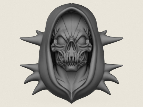 Horror Skull Print Ready 3D Принт Модель