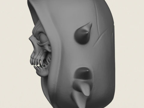 Horrorsch&auml;del 3D Druckmodell