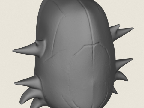 Horror Skull Print Ready 3D Druckmodell