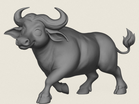 Buffalo Toy 3D Print Model