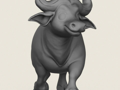 Buffalo Toy 3D Print Model