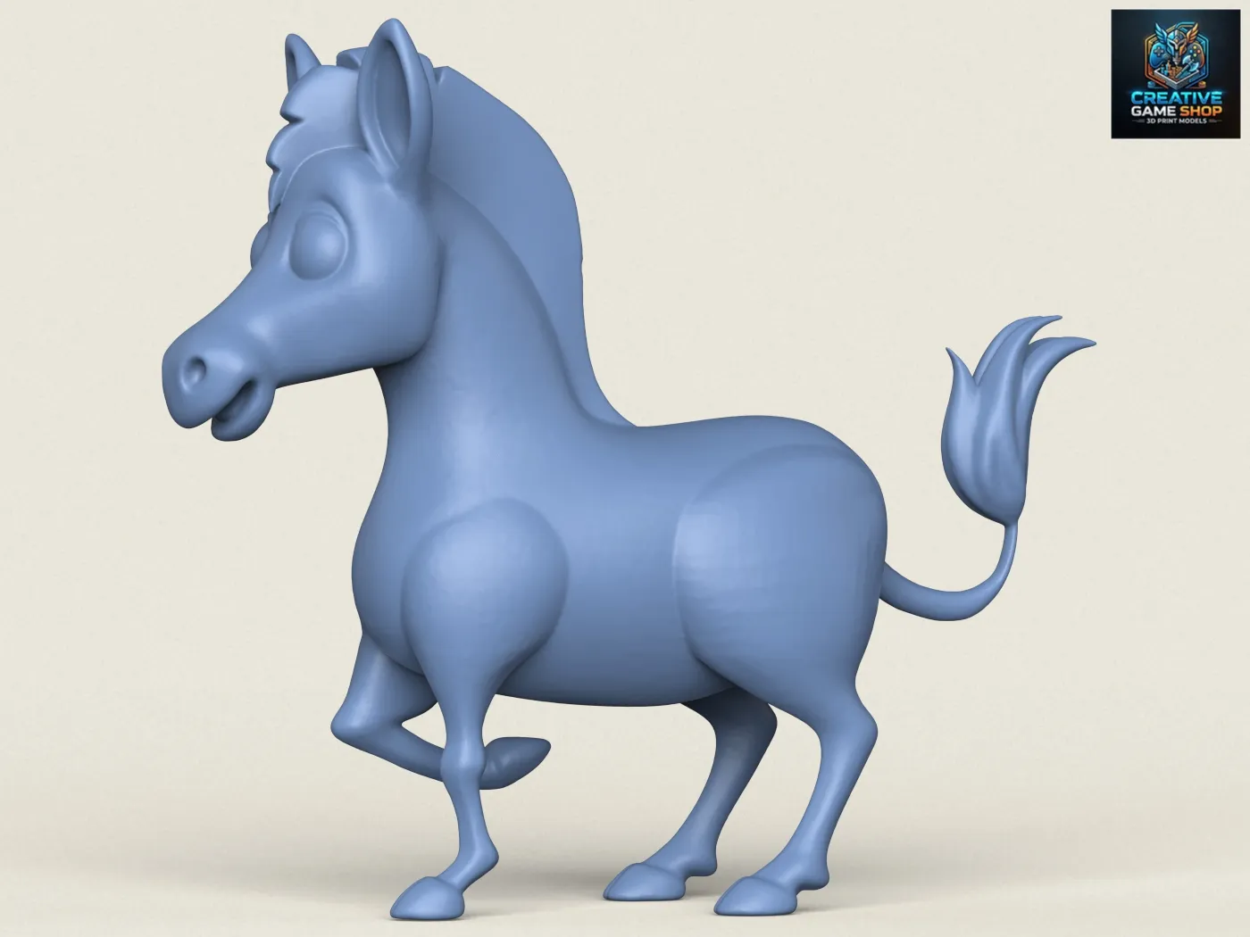 Zebra 3D Print Model .c4d .max .obj .3ds .fbx .stl .blend 