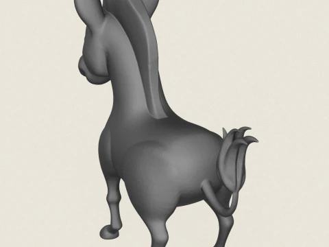 ゼブラ 3Dプリントモデル