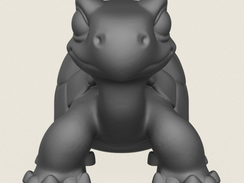 Turtle Toy Print Ready 3D Принт Модель