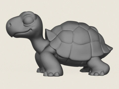 Tartaruga Modelo de Impressão 3D