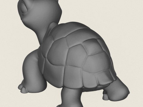 Turtle Toy Print Ready 3D Принт Модель