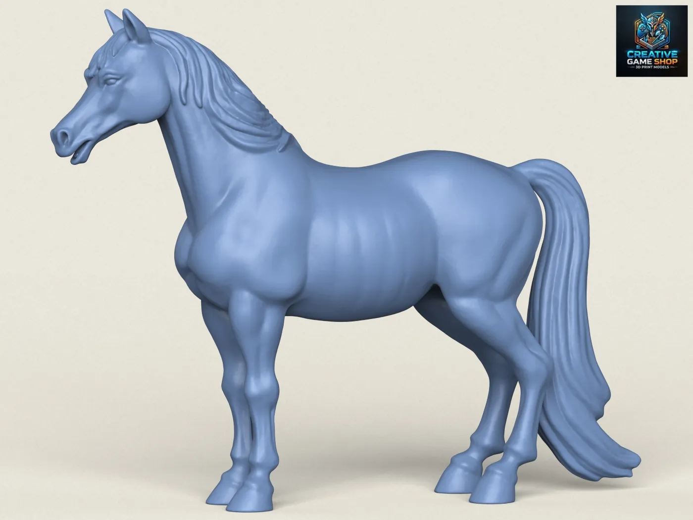 Cheval Modèles 3D en vedette .c4d .max .obj .3ds .fbx .stl .blend 