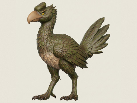 Dinosaurus Vogel 3D printmodel