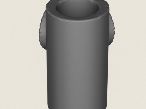Cobra Snake Head Vase Print Ready 3D Принт Модель
