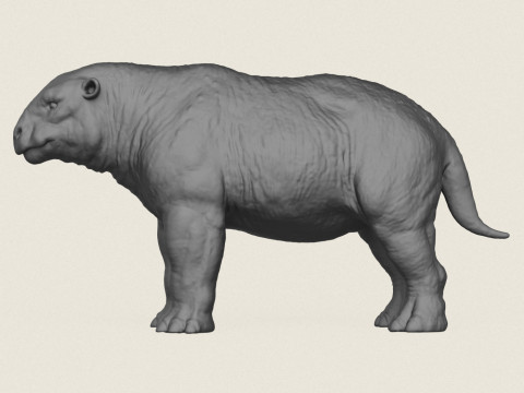 Dino Bull Print Ready 3D Print Model