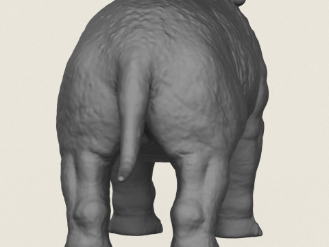 Dino Bull Print Ready 3D Print Model