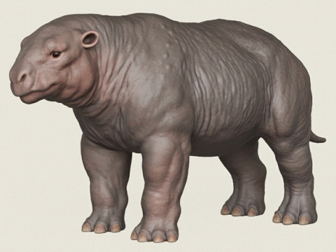 Dinosaur Bull 3D Print Model