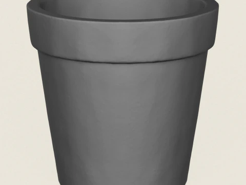 Lioness Head Planter 3D Print Model