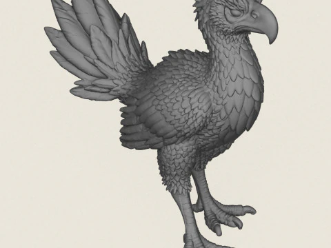 Dinosauro mostro uccello Modello di stampa 3D