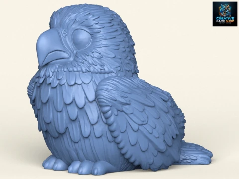 Estatua del &aacute;guila beb&eacute; Modelo de impresión 3D