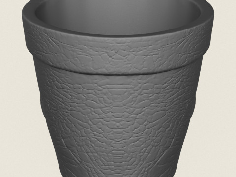 Dinosaur Trex hoofdplanter 3D printmodel