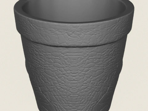 Dinosaur Trex Head Planter 3D Print Model