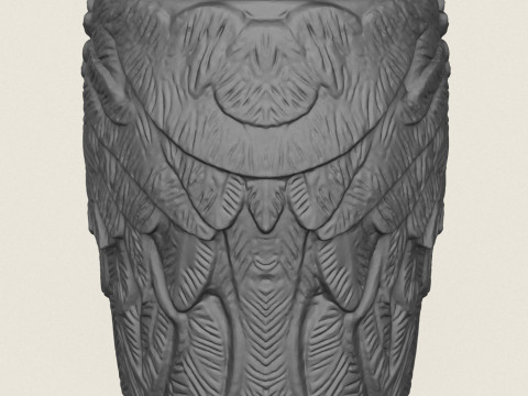 Плантатор с головой грифона 3D Принт Модель