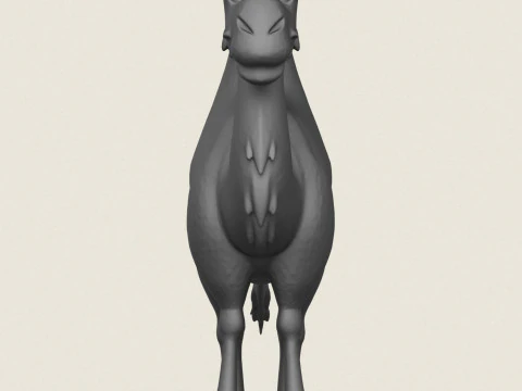 Cammello Modello di stampa 3D