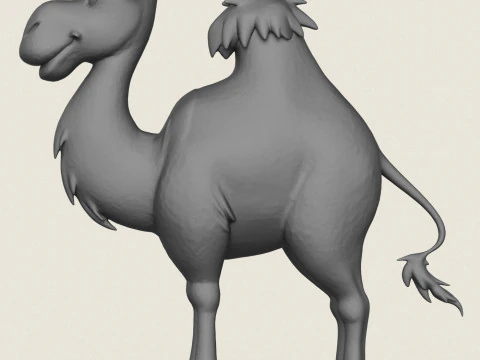 Cammello Modello di stampa 3D