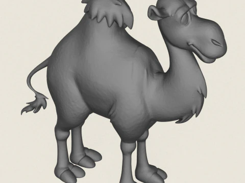 Cammello Modello di stampa 3D