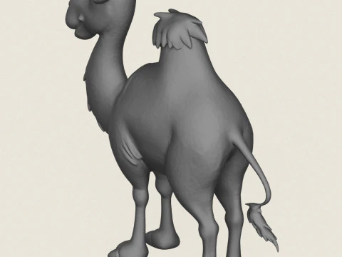 Cammello Modello di stampa 3D