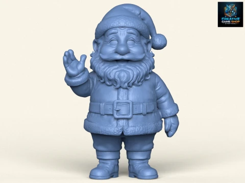 サンタクロース 3Dプリントモデル