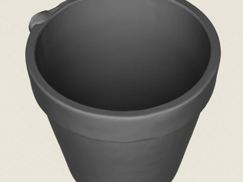 Tiger Head Planter 3D Print Model