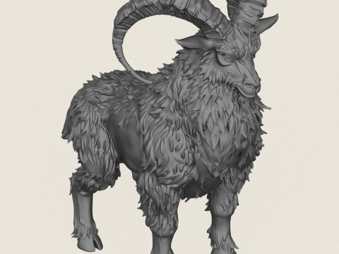 Fantezi Koyun Baskıya Hazır 3D Baskı Modeli