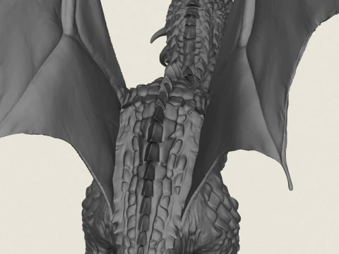 Jurassic Flying Monster 3D Print Model