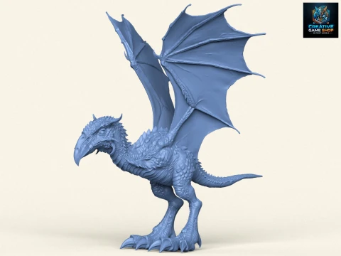 Mostro volante giurassico Modello di stampa 3D
