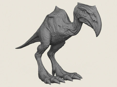 Monstre Dinosaure Animal Modèles 3D en vedette