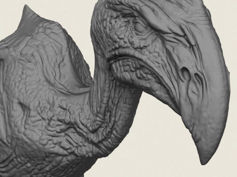 Monster Dinosaur Animal 3D Print Model