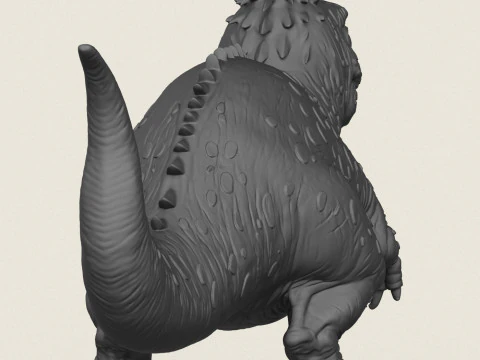 Jurassic Creature Animal 3D Print Model