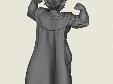 Anime Super Hero 3D Print Model