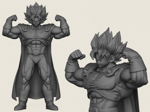 Super-héros animé Modèles 3D en vedette