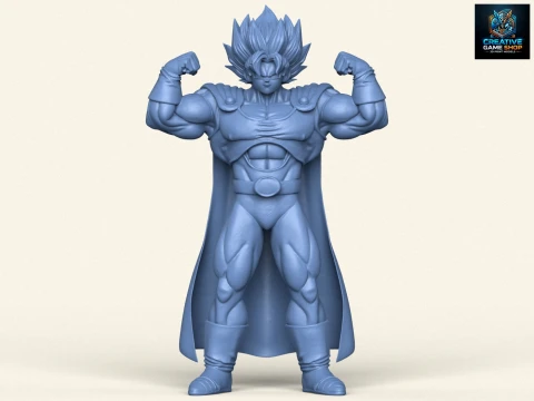 superh&eacute;roe animado Modelo de impresión 3D