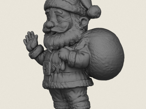 Babbo Natale Modello di stampa 3D