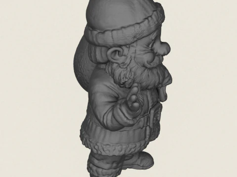 Santa Claus 3D Print Model