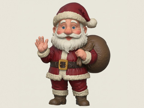 Babbo Natale Modello di stampa 3D