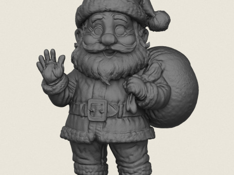 Babbo Natale Modello di stampa 3D