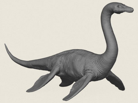 Water Dragon Monster 3D Print Model