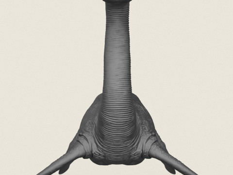 Su Ejderhası Canavarı 3D Baskı Modeli