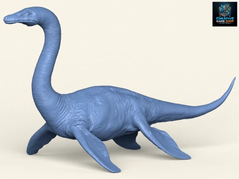Mostro Drago d'Acqua Modello di stampa 3D