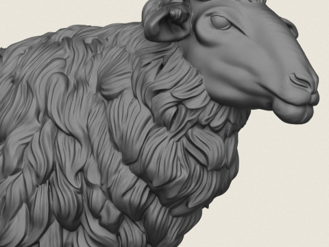 Sheep 3D Print Model